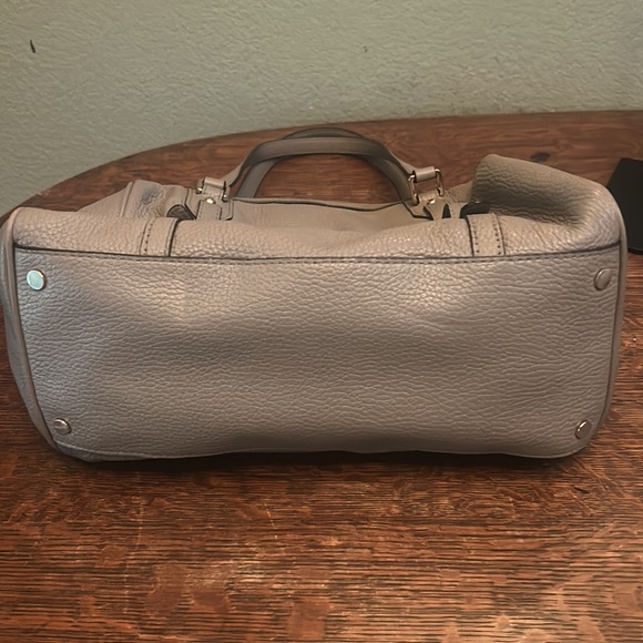 Michael Michael Kors Bedford Leather Medium Top Zip Satchel Crossbody - Picture 12 of 16